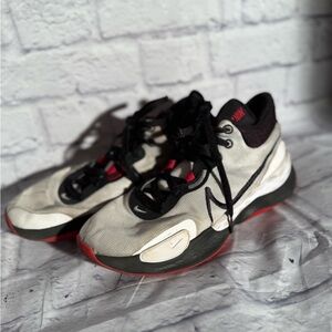 Nike White and Black Athletic Shoes